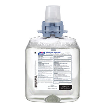 PURELL® Fmx-12 Refill Advanced Foam Hand Sanitizer, 1,200 Ml, Unscented, 4-carton freeshipping - TVN Wholesale
